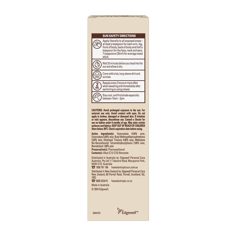 Load image into Gallery viewer, Hawaiian Tropic SPF 50+ Silk Hydration Face Fragrance Free 100ml
