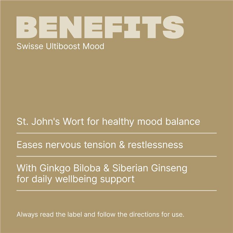 Load image into Gallery viewer, Swisse Ultiboost Mood 50 Tablets
