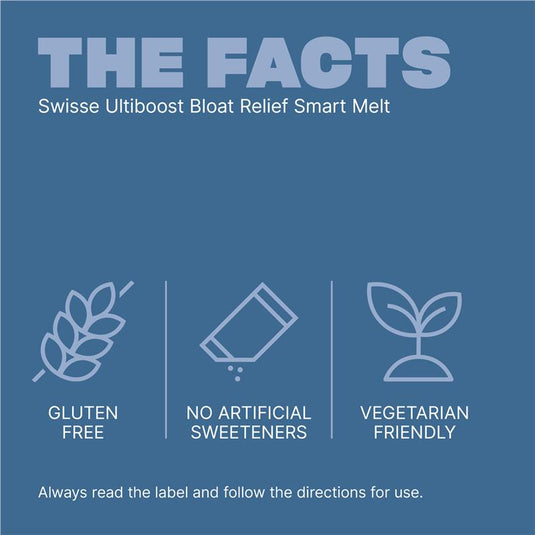 Swisse Bloat Relief Smart Melt 30 Tablets