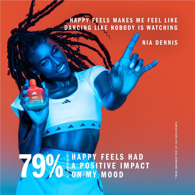 Load image into Gallery viewer, Adidas Vibes Happy Feels for Her Eau de Parfum 100ml
