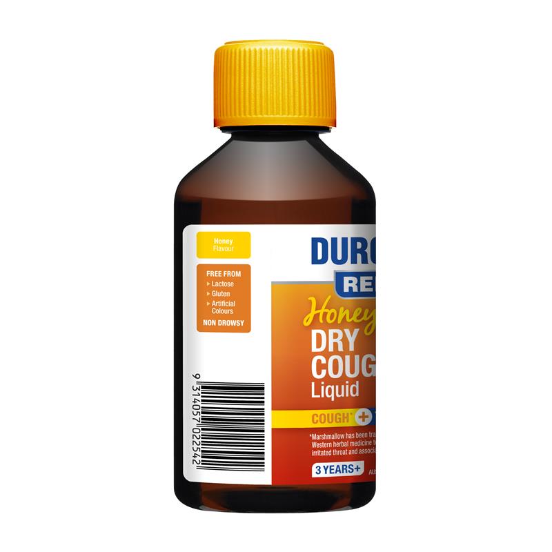 Load image into Gallery viewer, Durotuss Relief + Honey Dry Cough Liquid 200ml
