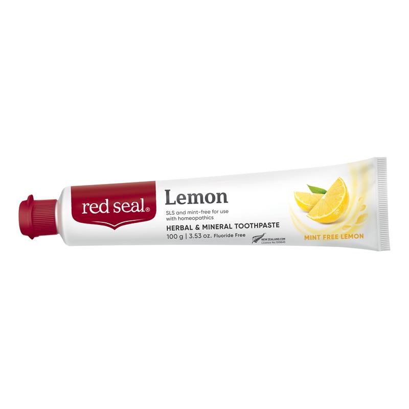 Load image into Gallery viewer, Red Seal Toothpaste Lemon 100g
