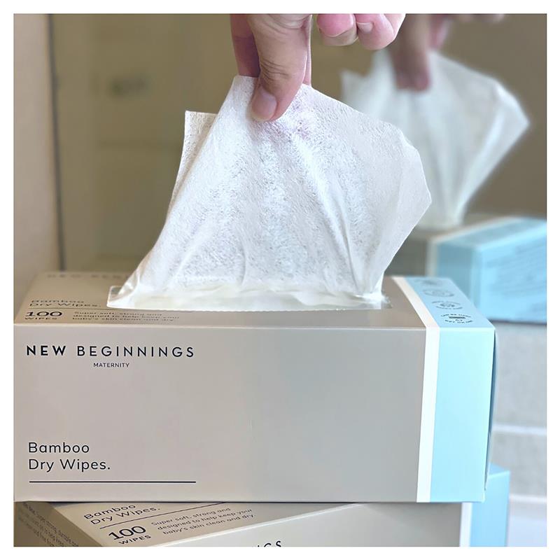 Load image into Gallery viewer, New Beginnings Dry Wipes 100 Pack
