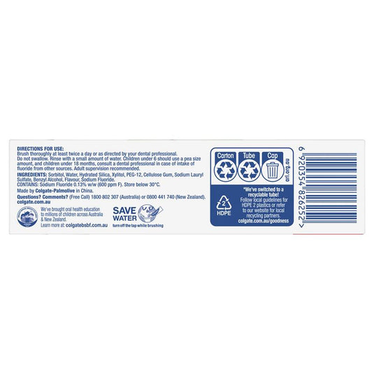 Colgate Toothpaste Kids Anticavity 0-3 Years Strawberry Flavour 80g