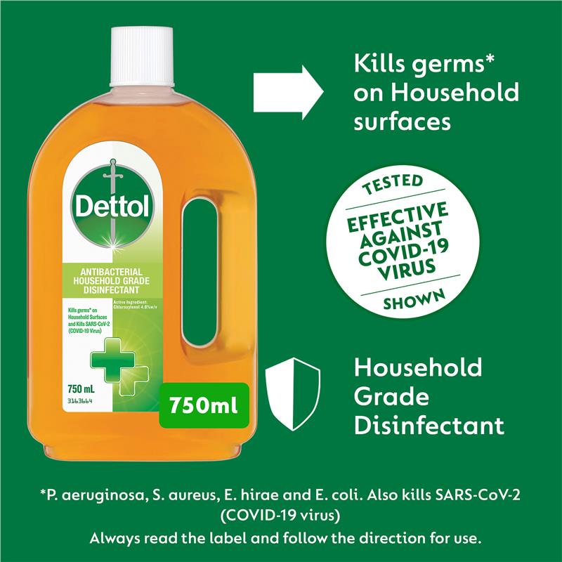 Load image into Gallery viewer, Dettol Antibacterial Household Grade Disinfectant Liquid 750ml New
