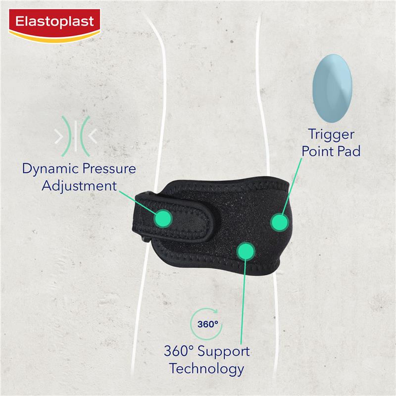 Load image into Gallery viewer, Elastoplast Protective Adjustable Tennis Elbow Support
