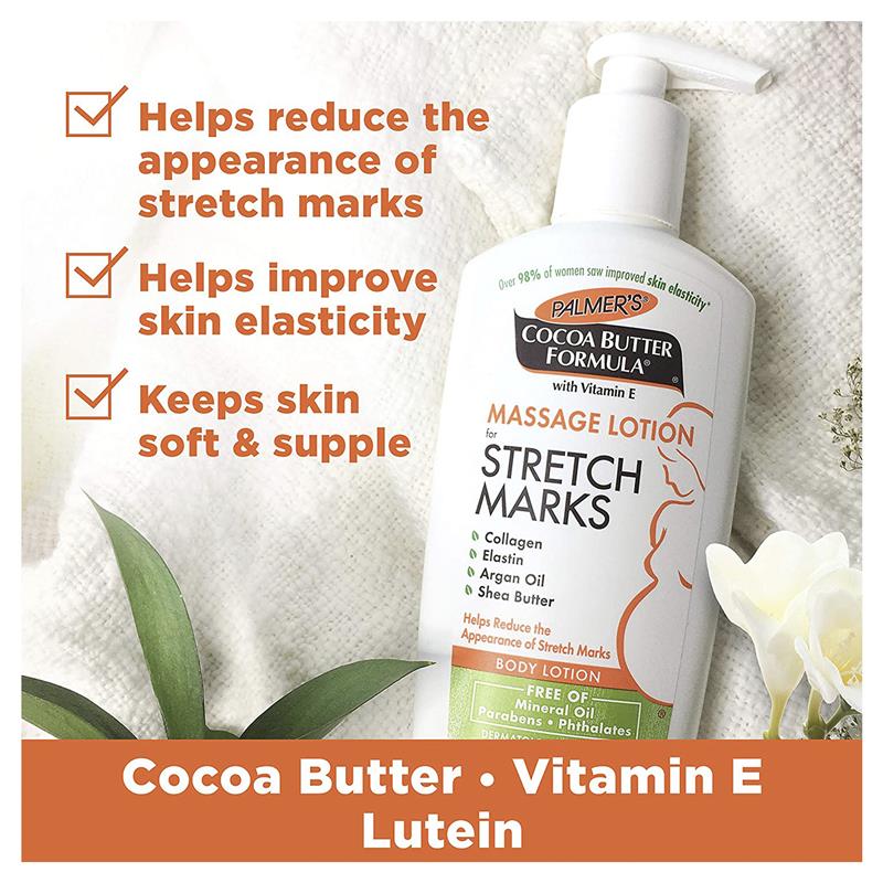 Load image into Gallery viewer, Palmer's Cocoa Butter Formula Pregnancy Massage Lotion For Stretch Marks 250mL
