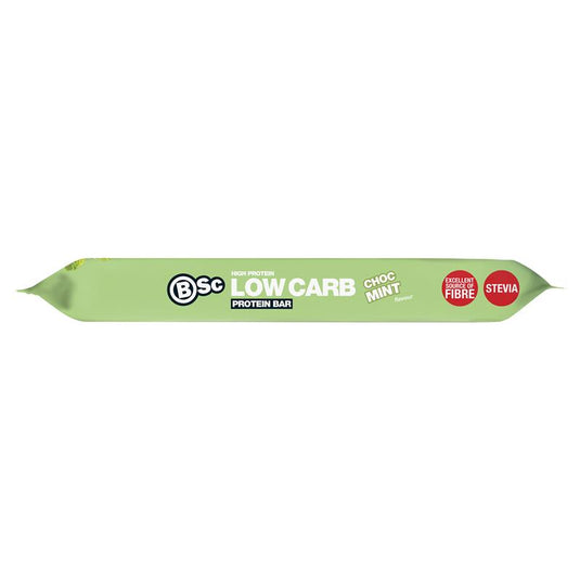BSc High Protein Low Carb Bar Choc Mint 60g