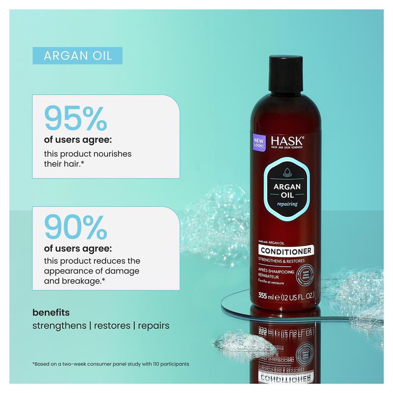 Load image into Gallery viewer, Hask Argan Oil Repairing Conditioner 1 Litre
