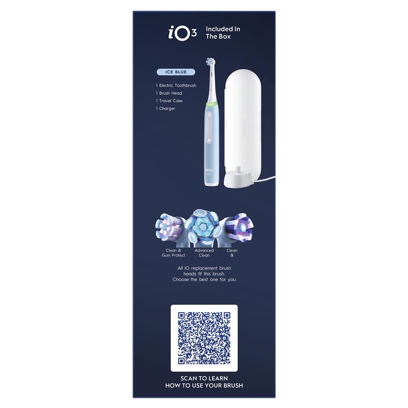 Load image into Gallery viewer, Oral B Power Toothbrush iO 3 Series Blue
