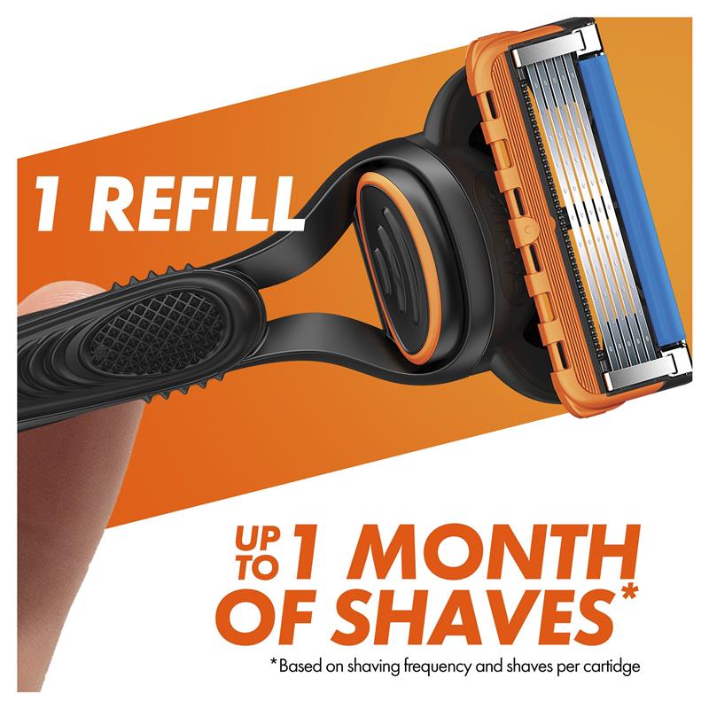 Load image into Gallery viewer, Gillette Fusion Manual Razor + 2 Blade Refills
