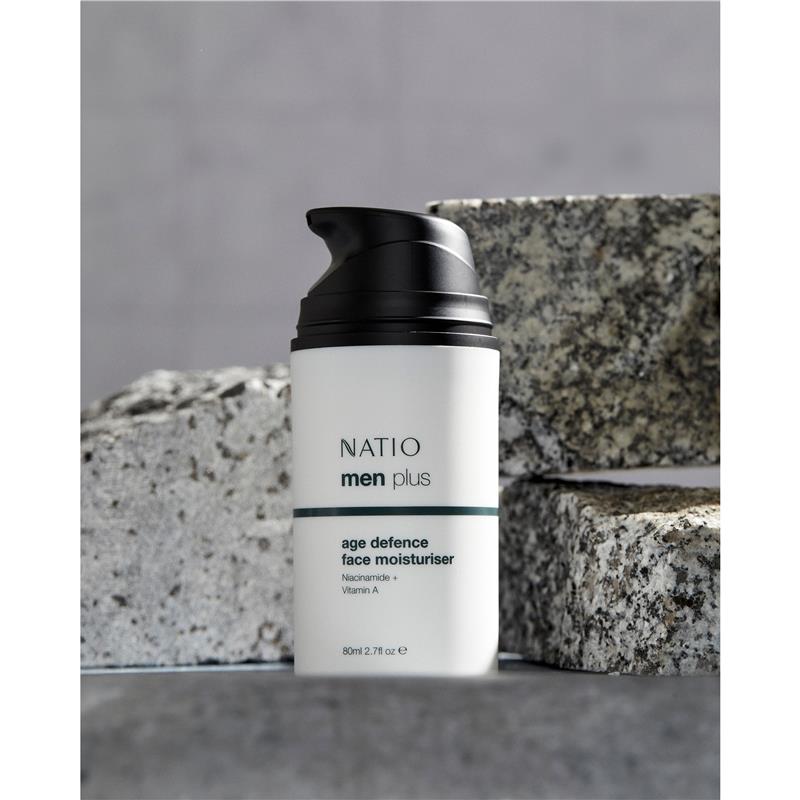 Load image into Gallery viewer, Natio Mens Plus Age Defence Face Moisturiser 80ml

