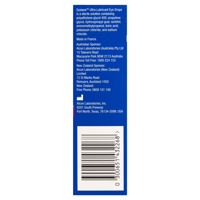 Load image into Gallery viewer, Systane Ultra Lubricant Eye Drops Preservative Free Unit Dose 25 x 0.5ml Vials
