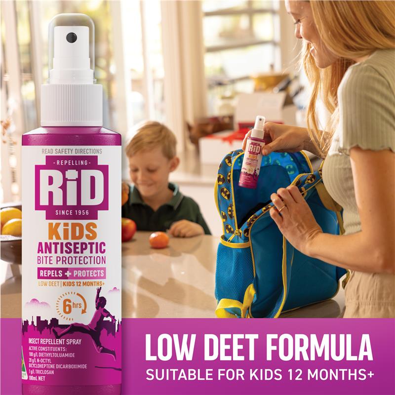 Load image into Gallery viewer, Rid Kids Antiseptic Repellent Pump Spray 100ml
