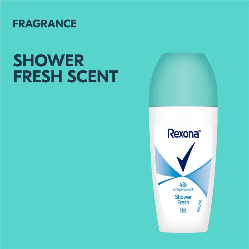 Load image into Gallery viewer, Rexona Women Antiperspirant Roll On Shower Fresh 50ml

