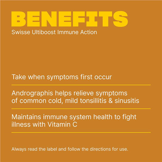 Swisse Immune Action 60 Tablets