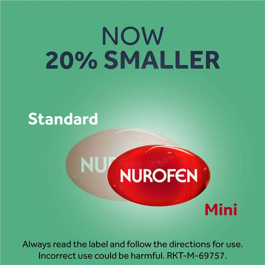 Nurofen Zavance 80 Mini Liquid Capsules Exclusive Size
