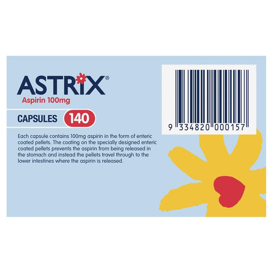 Astrix 100mg 140 Capsules
