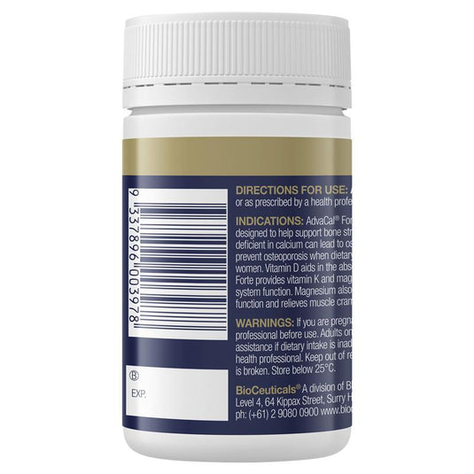 Bioceuticals AdvaCal Forte 90 Tablets NEW