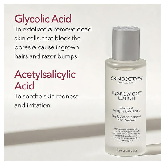 Skin Doctors InGrow Go Solution 120ml