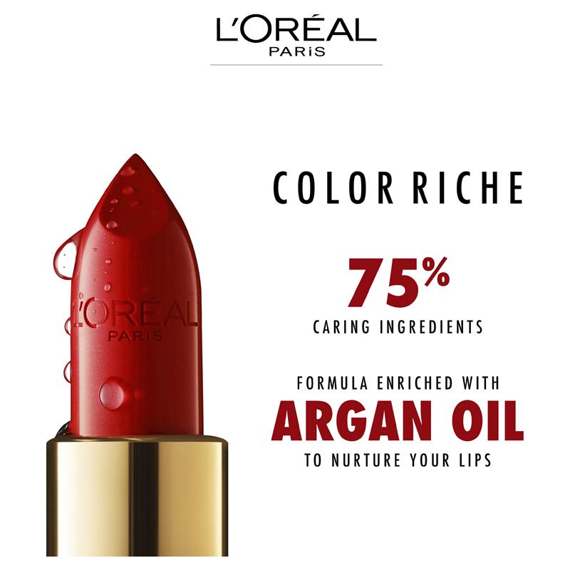 Load image into Gallery viewer, L'Oreal Paris Color Riche Classic Satin Lipstick 302 Bois De Rose
