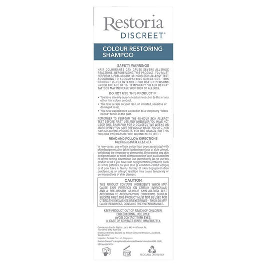 Restoria Discreet Colour Restoring Shampoo 147ml