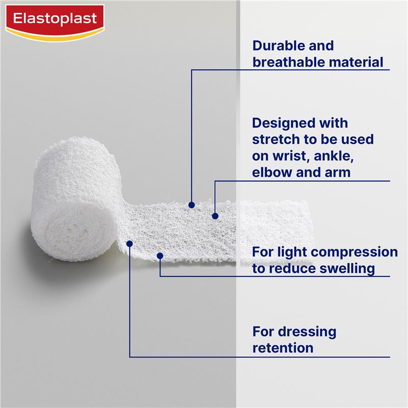Load image into Gallery viewer, Elastoplast Medium Weight Crepe Bandage 10cm x 1.6m
