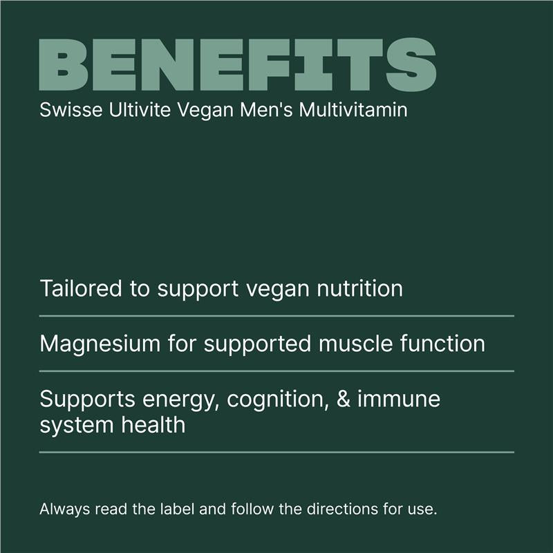 Load image into Gallery viewer, Swisse Vegan Mens Ultivite 60 Tablets
