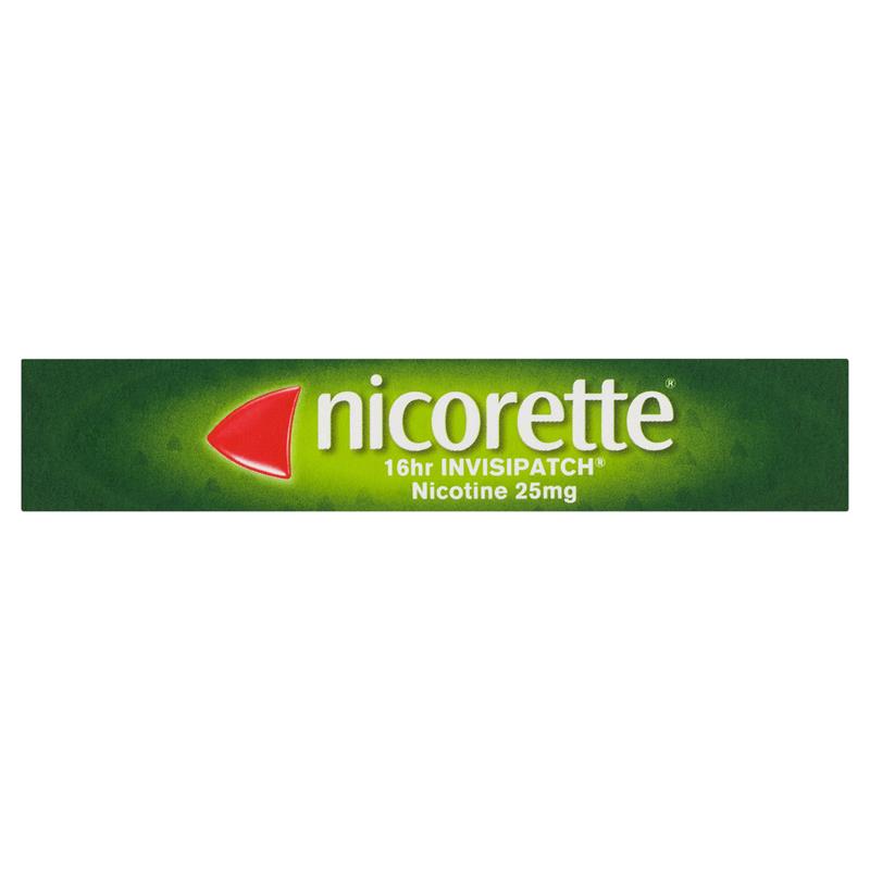 Load image into Gallery viewer, Nicorette Quit Smoking Nicotine 16 hour Invisipatch Step 1 25mg 7 Pack
