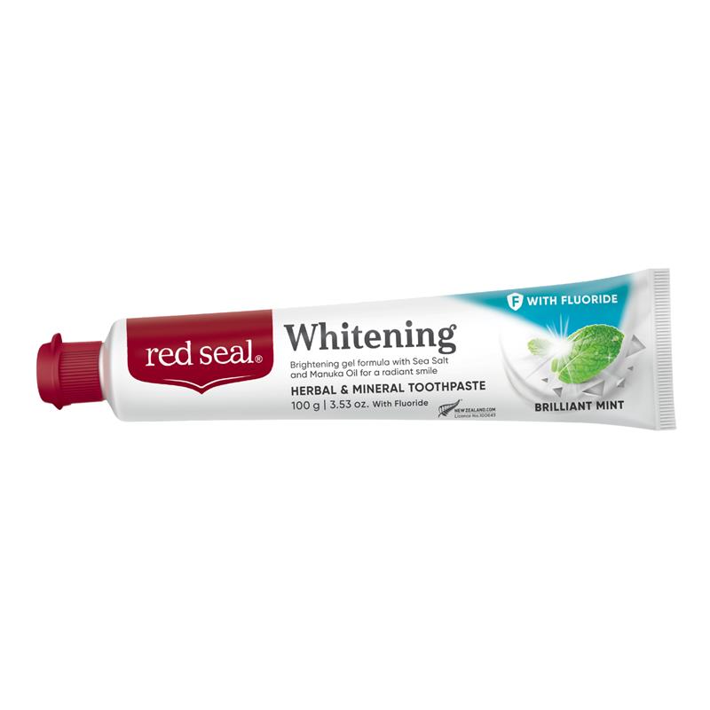Load image into Gallery viewer, Red Seal Toothpaste Whitening Fluoride 100g
