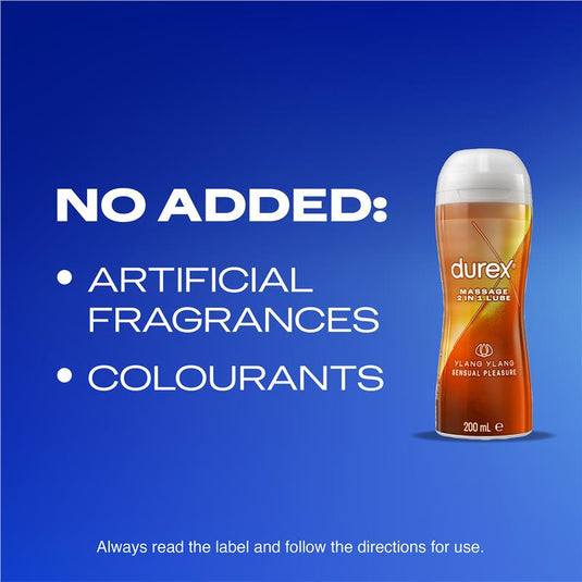 Durex Play Lubricant Massage 2 in 1 Sensual 200ml