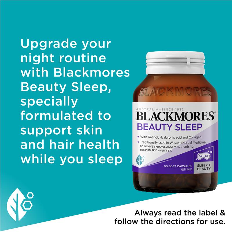 Load image into Gallery viewer, Blackmores Beauty Sleep 60 Capsules

