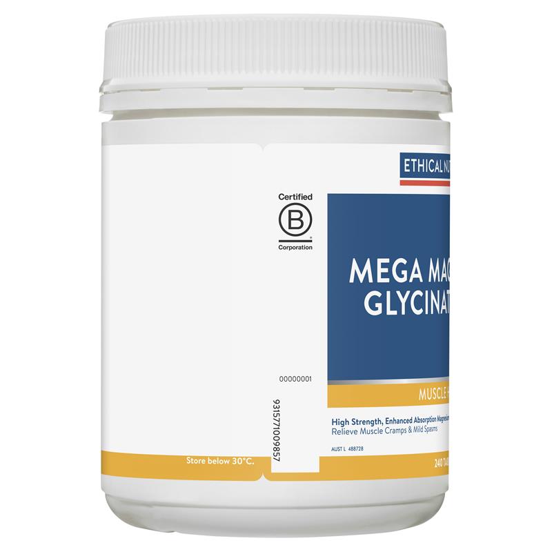 Load image into Gallery viewer, Ethical Nutrients Mega Magnesium Glycinate 5-in-1 240 Tablets
