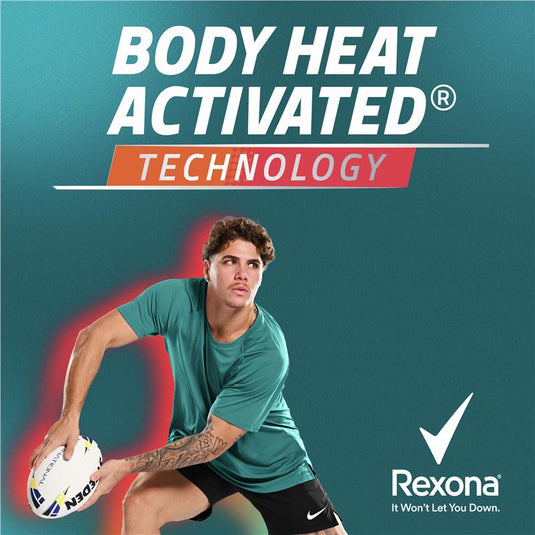 Rexona Men Advanced Antiperspirant Aerosol Invisible Dry Black & White 220ml
