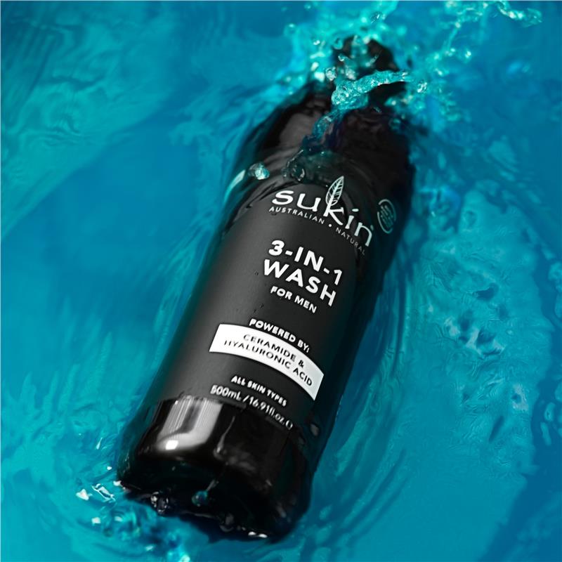 Load image into Gallery viewer, Sukin For Men 3In1 Wash 500ml
