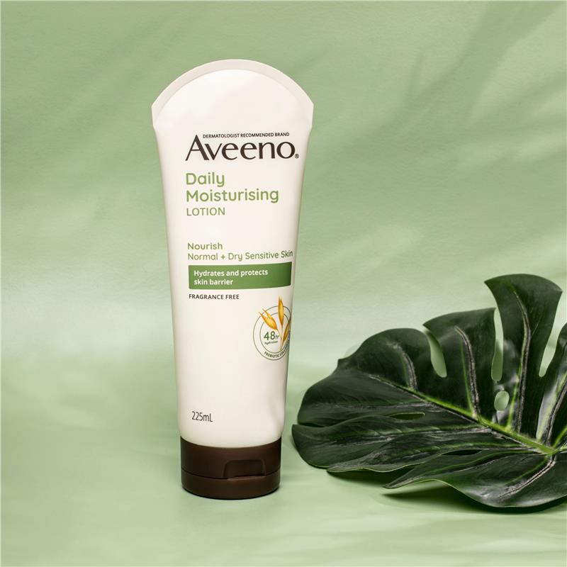 Load image into Gallery viewer, Aveeno Daily Moisturising Fragrance Free Body Lotion 225mL

