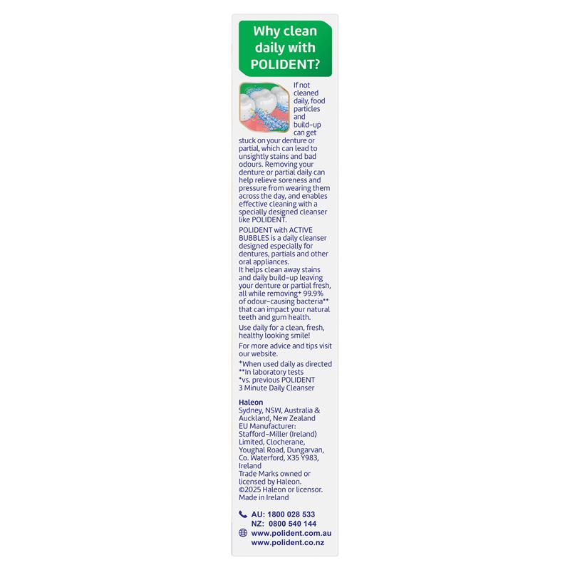 Load image into Gallery viewer, Polident Denture Cleanser Fresh Active Tablets 36
