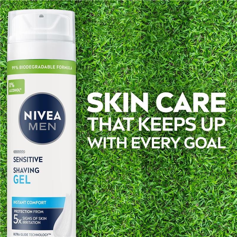 Load image into Gallery viewer, NIVEA MEN Sensitive Shaving Gel Instant Protection 200ml
