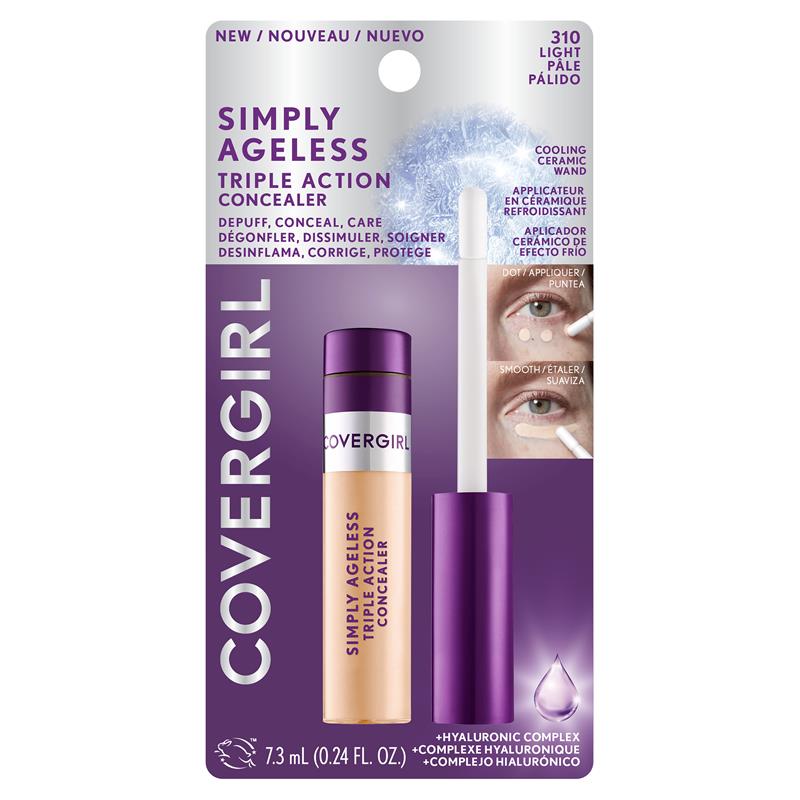 Load image into Gallery viewer, Covergirl Simply Ageless Triple Action Concealer 310 Light 7.3ml

