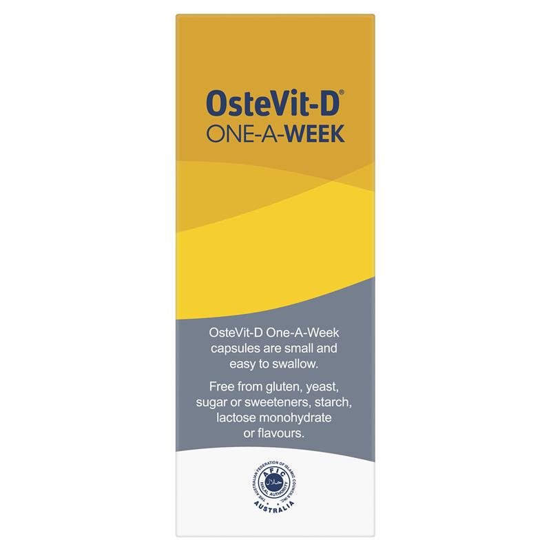 Load image into Gallery viewer, OsteVit-D Vitamin D3 7000IU 1-A-Week 30 Capsules

