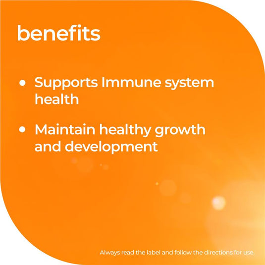 Nature's Way Kids Smart Vita Gummies Vitamin C + Zinc 60 Pastilles