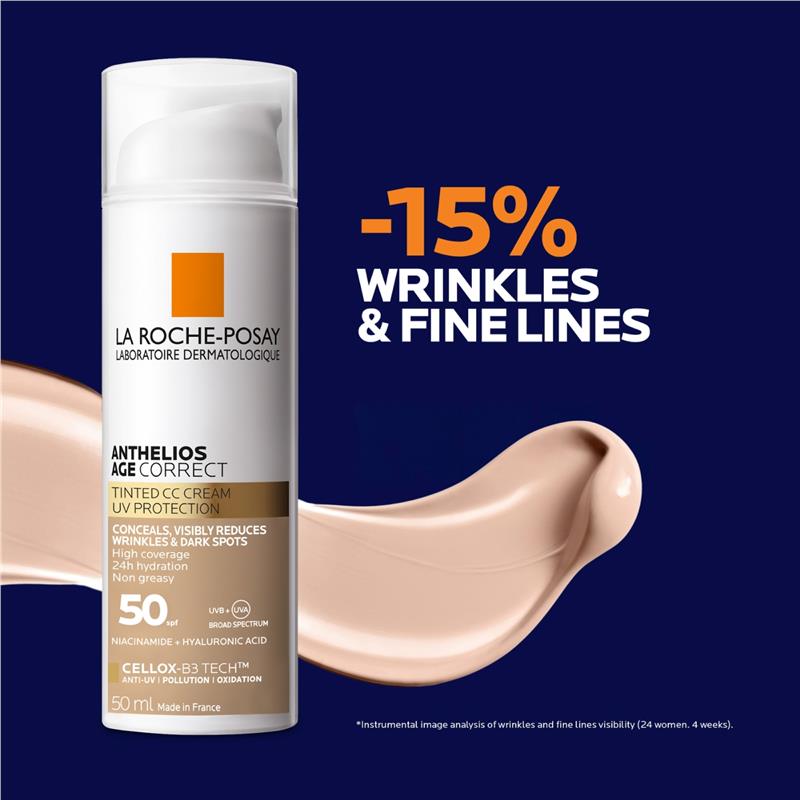 Load image into Gallery viewer, La Roche Posay Anthelios Age Correct Tinted SPF50 50ml
