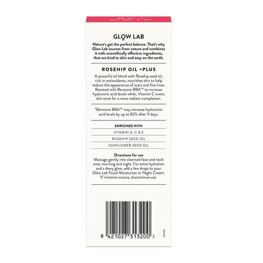 Glow Lab Rosehip Oil + PLUS 20ml