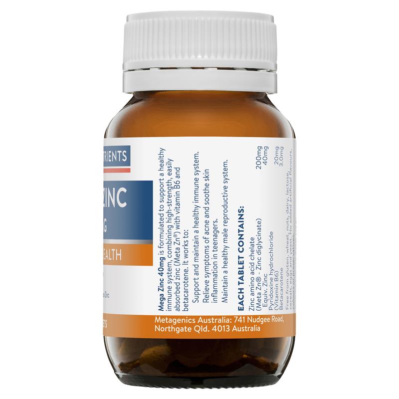 Load image into Gallery viewer, Ethical Nutrients Mega Zinc 40mg 120 Tablets
