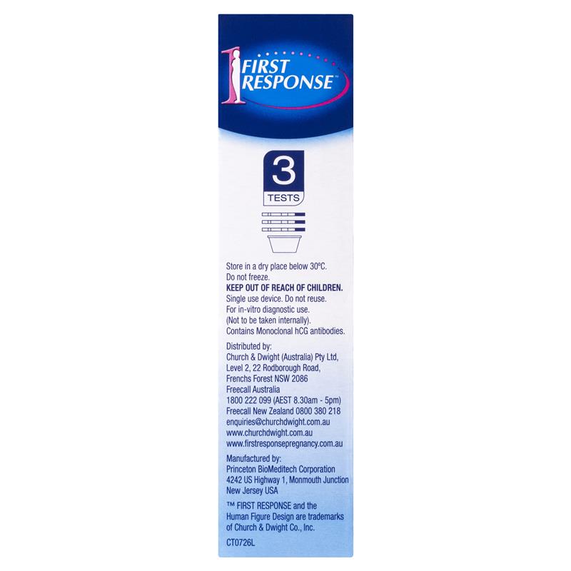 Load image into Gallery viewer, First Response Dip and Read Pregnancy Test 3 Tests

