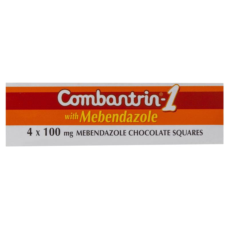 Load image into Gallery viewer, Combantrin -1 Threadworm Chocolate Squares 4 Pack
