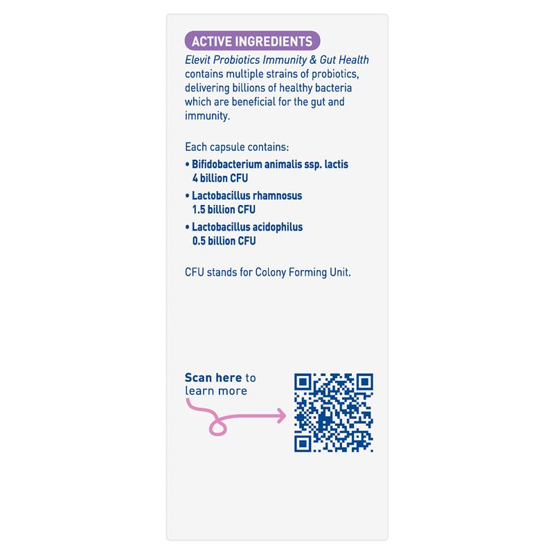 Load image into Gallery viewer, Elevit Probiotics Immunity &amp; Gut Health 30 Capsules
