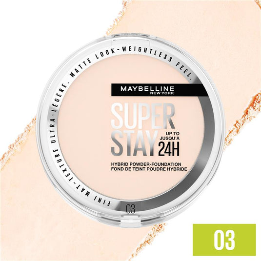 Maybelline Superstay 24H Hybrid Powder Foundation 03 Nu Int