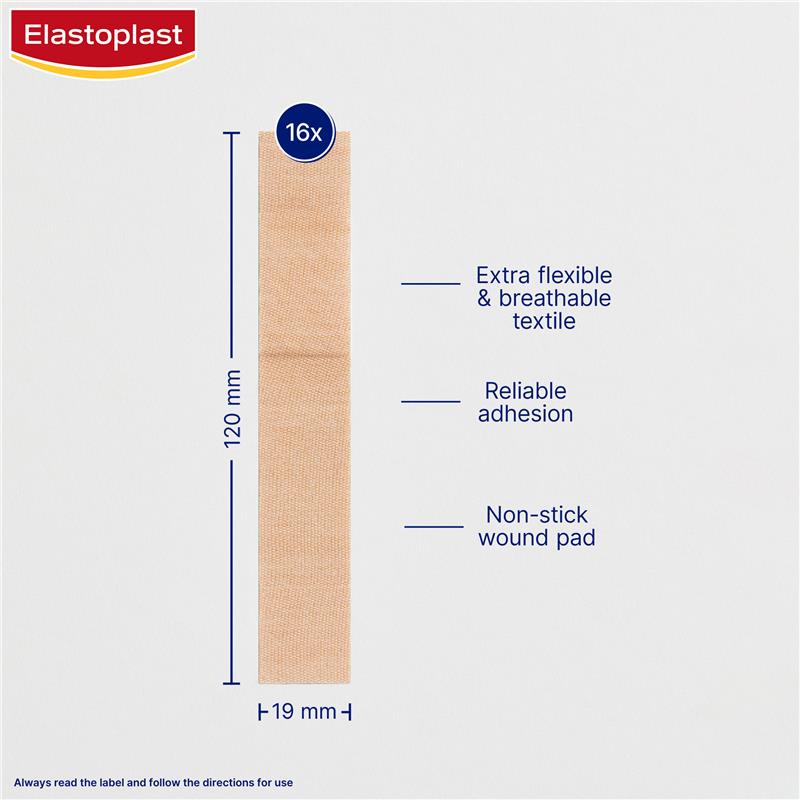 Load image into Gallery viewer, Elastoplast Flexible Fabric Finger Strips 16 Pack
