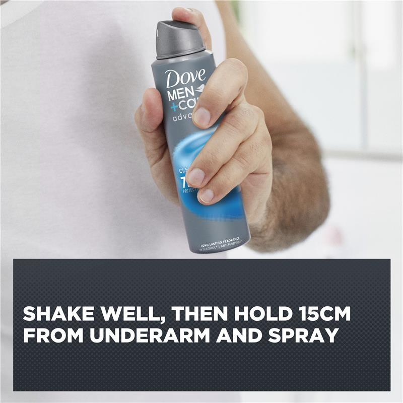 Load image into Gallery viewer, DOVE Men + Care Advanced Antiperspirant Clean Comfort 250ml
